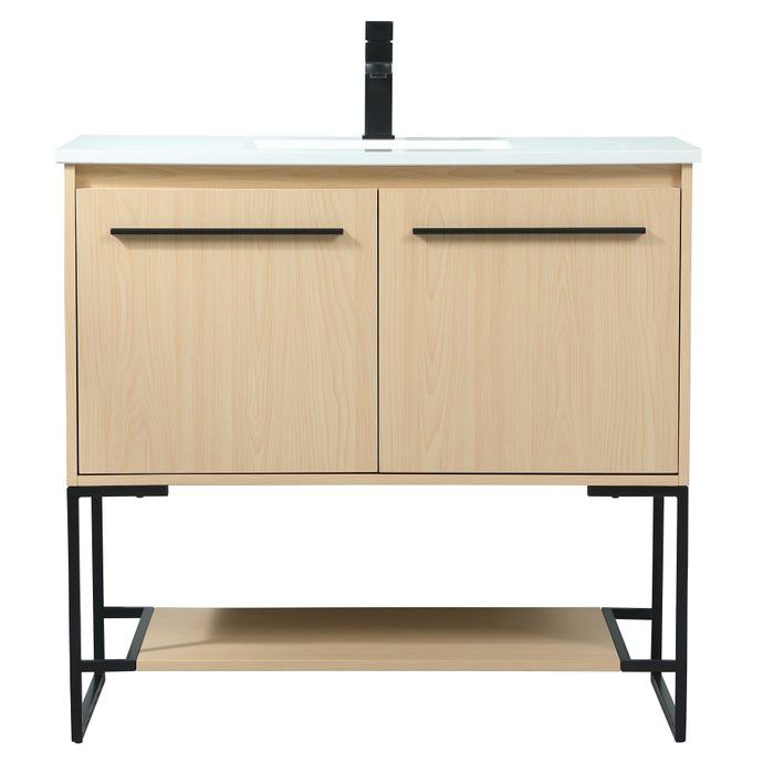 VF42536MMP 36" Single Bathroom Vanity in Maple