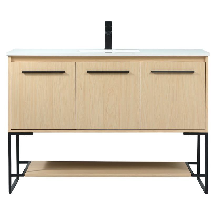 VF42548MMP 48" Single Bathroom Vanity in Maple