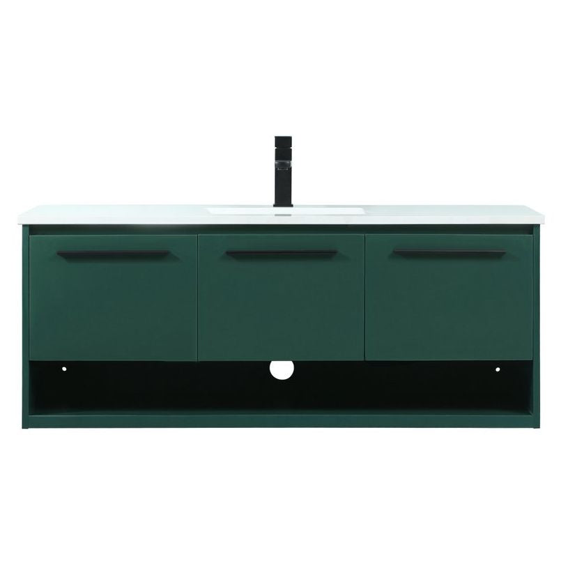 VF43548MGN 48" Single Bathroom Vanity in Green