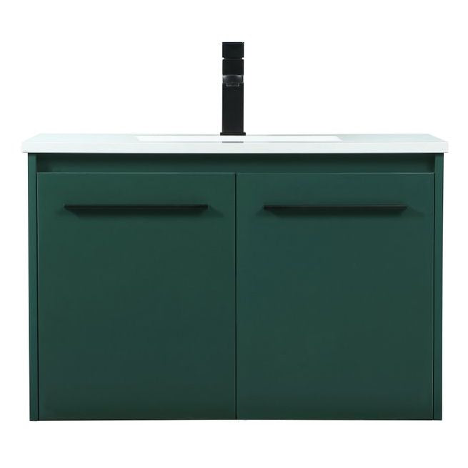 VF44530MGN 30" Single Bathroom Vanity in Green