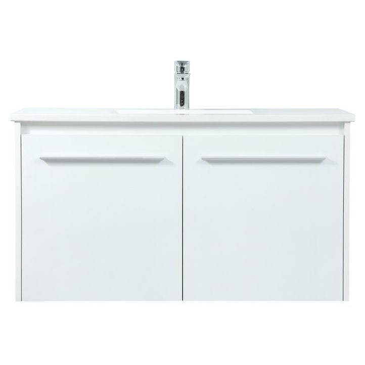 VF44536MWH 36" Single Bathroom Vanity in White