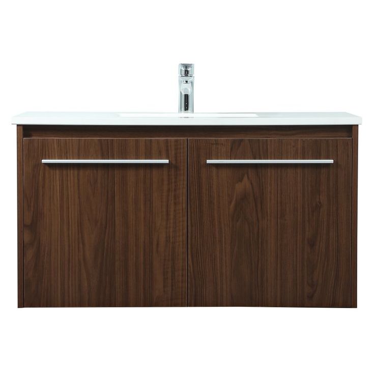 VF44536MWT 36" Single Bathroom Vanity in Walnut