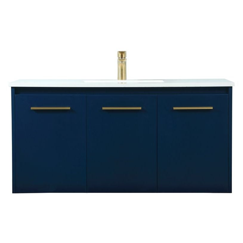VF44540MBL 40" Single Bathroom Vanity in Blue