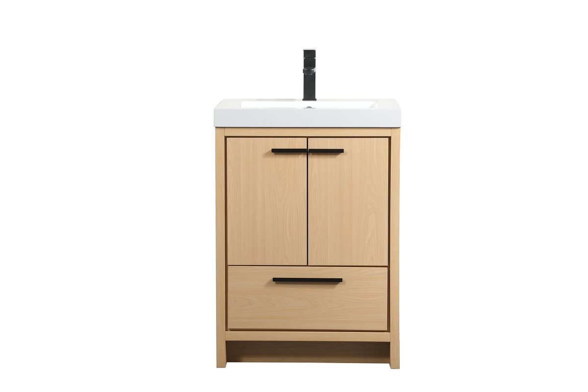 VF46024MMP 24" Single Bathroom Vanity in Maple