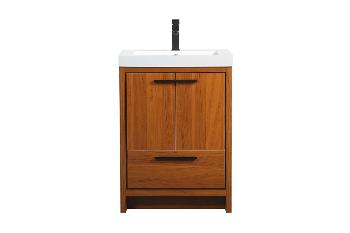 VF46024MTK 24" Single Bathroom Vanity in Teak