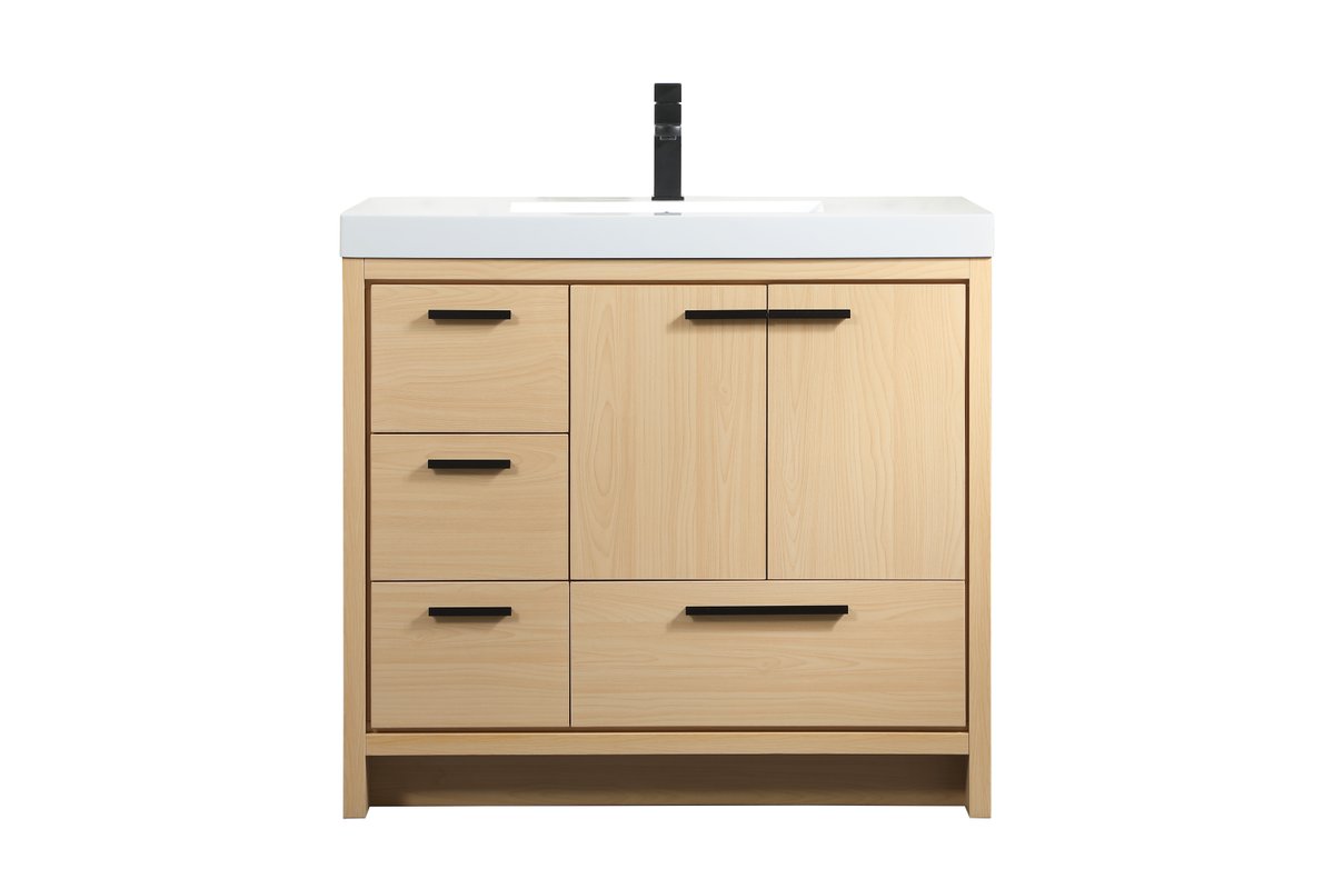 VF46036MMP 36" Single Bathroom Vanity in Maple