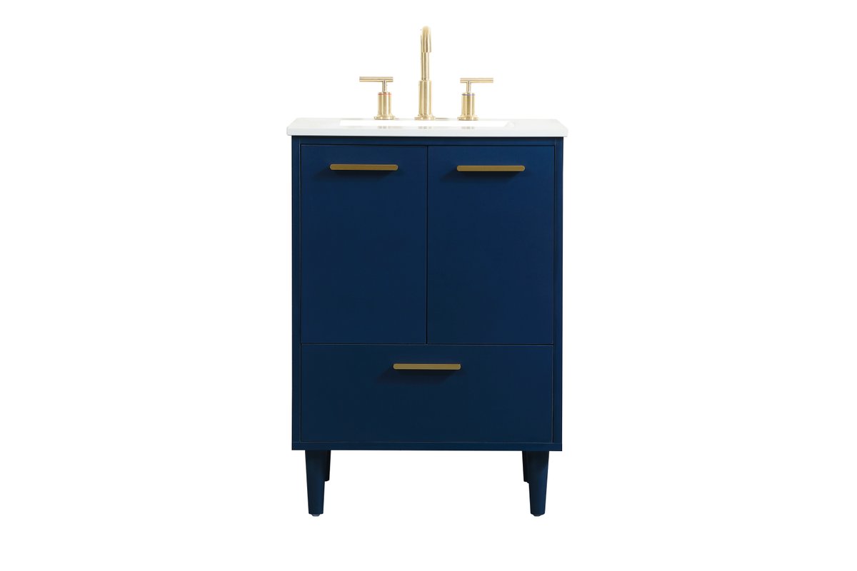 VF47024MBL 24" Bathroom Vanity in Blue