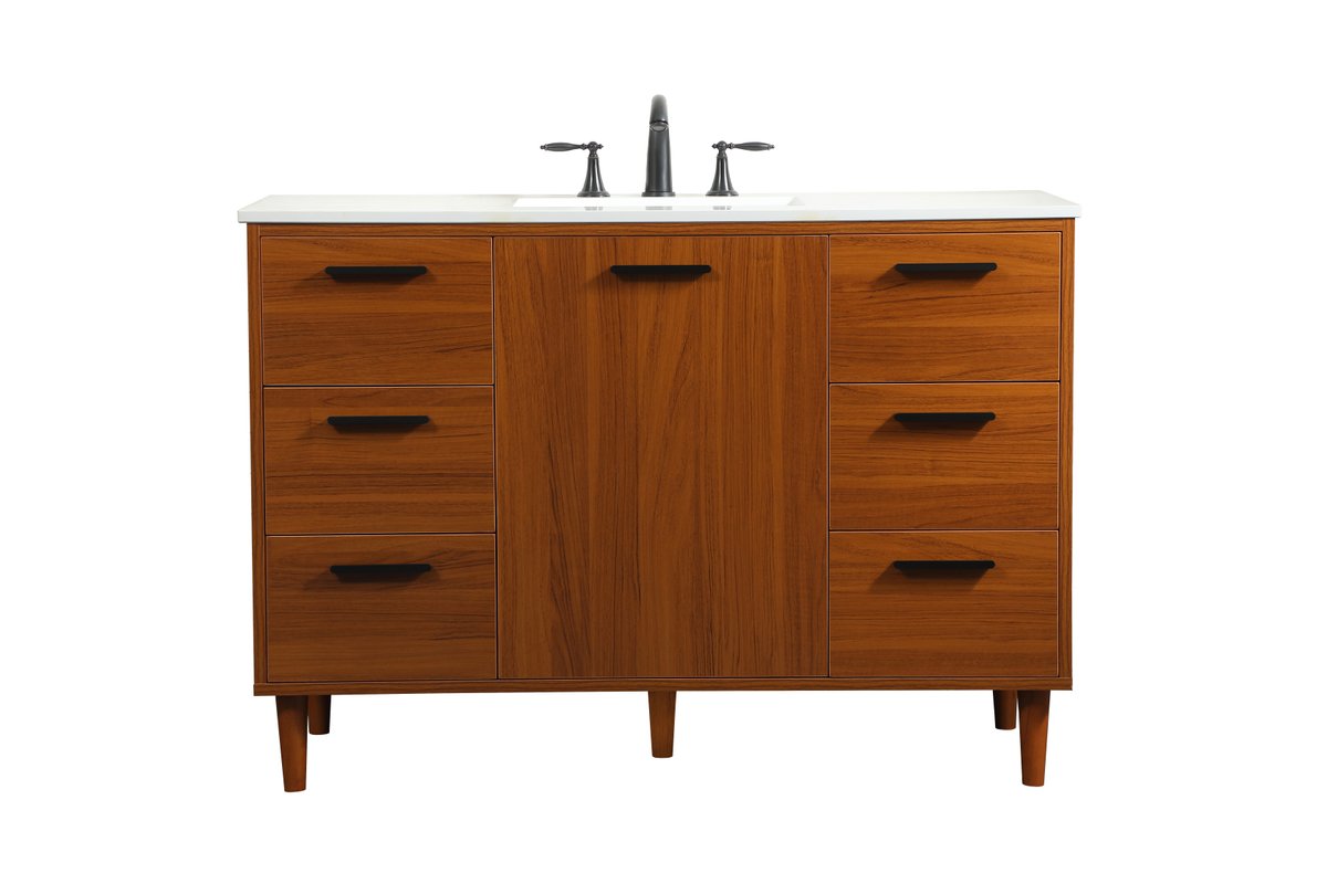 VF47048MTK 48" Bathroom Vanity in Teak