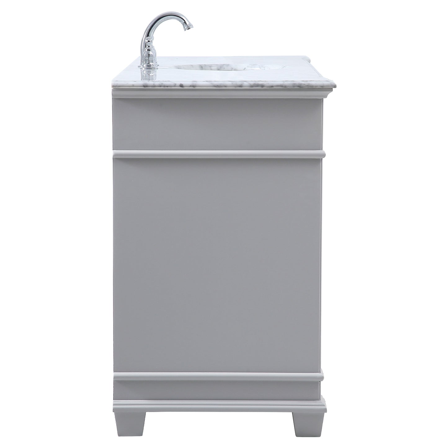 VF50060GR 60" Single Bathroom Vanity Set in Grey
