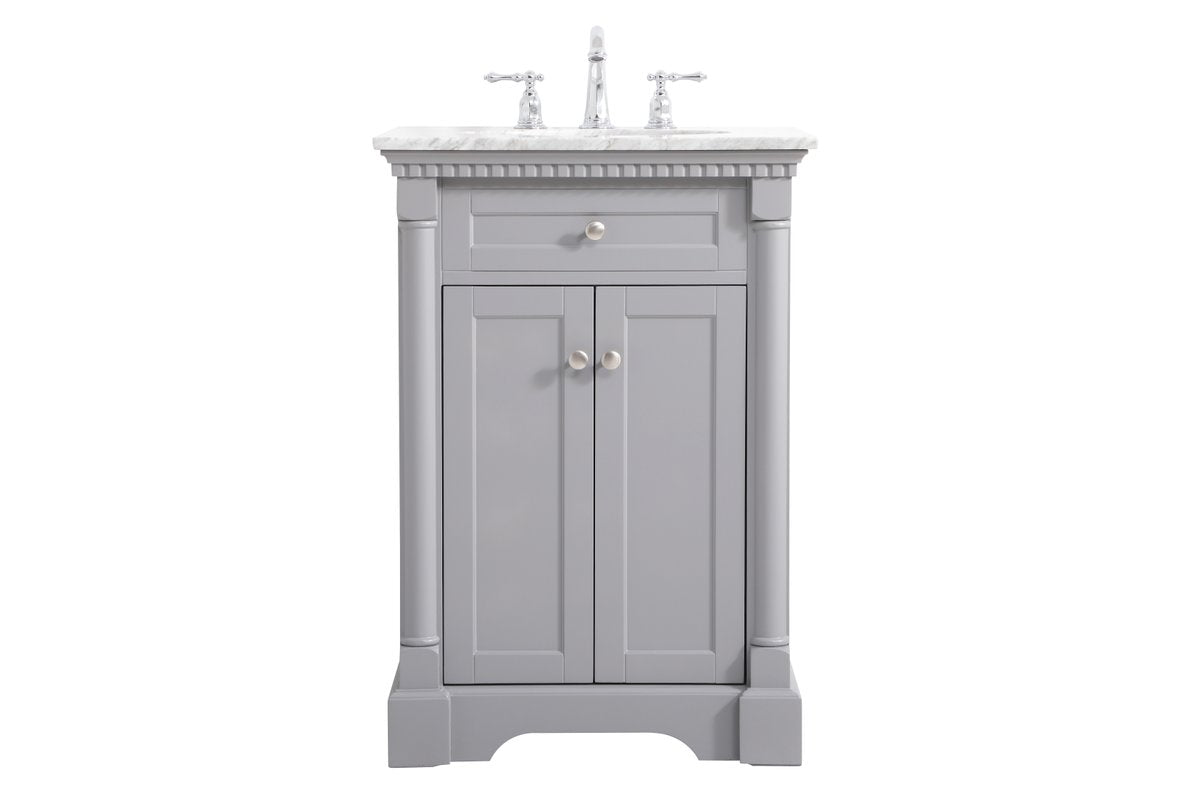 VF53024GR 24" Single Bathroom Vanity in Grey