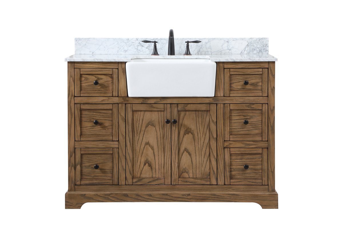 VF60248DW-BS 48" Single Bathroom Vanity in Driftwood