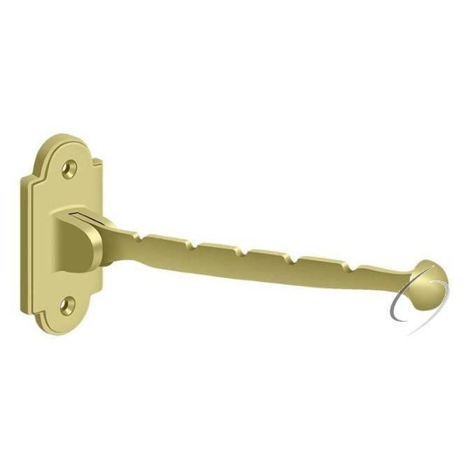 VH65U3 Valet Hook; 7" Projection; Bright Brass Finish