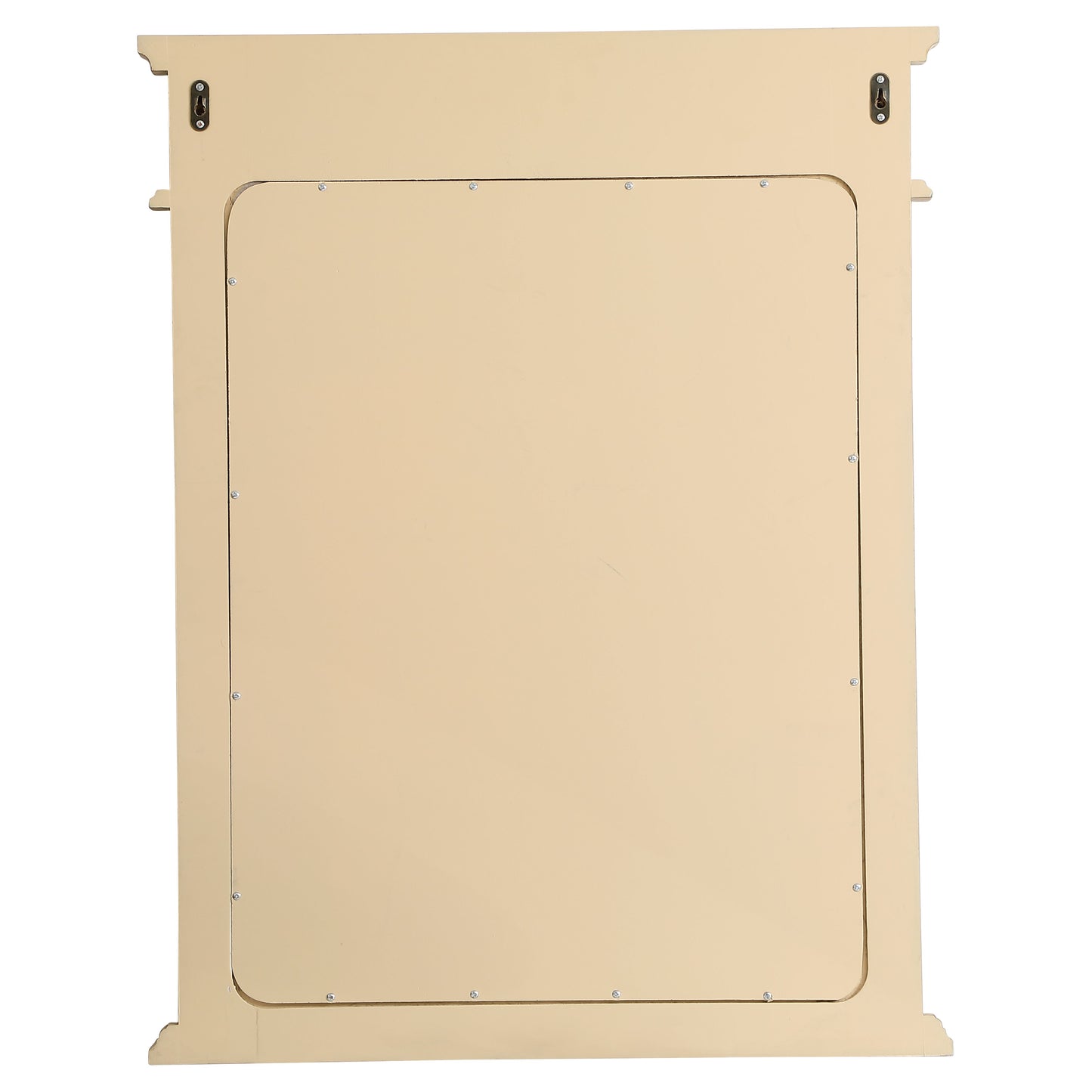 VM12836AB Danville 28" x 36" Wood Framed Decorative Mirror in Antique Beige