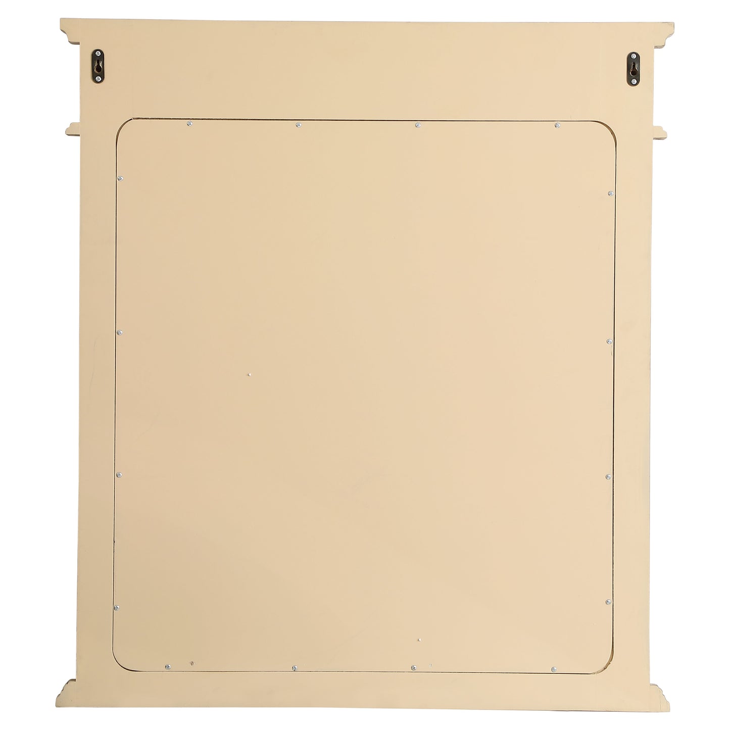 VM13236AB Danville 32" x 36" Wood Framed Decorative Mirror in Antique Beige