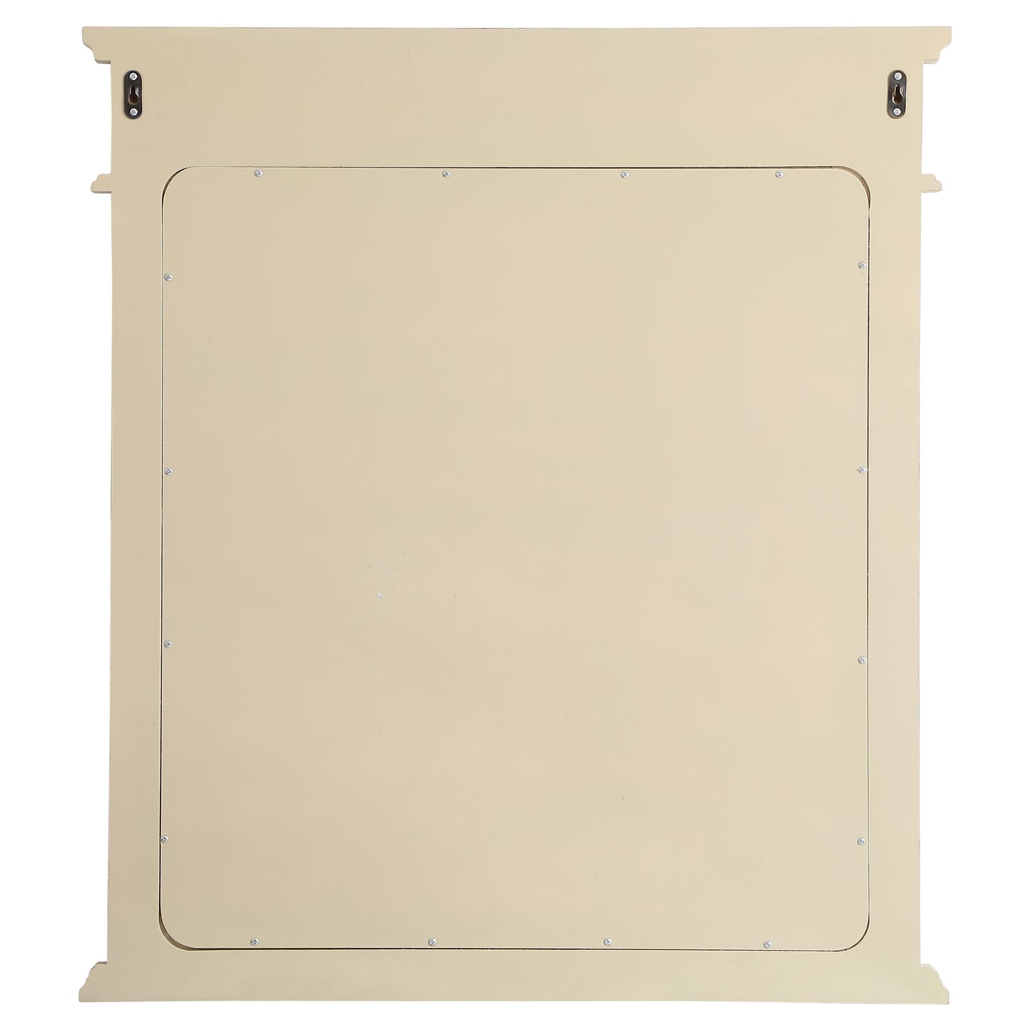 VM13236LT Danville 32" x 36" Wood Framed Decorative Mirror in Light Antique Beige