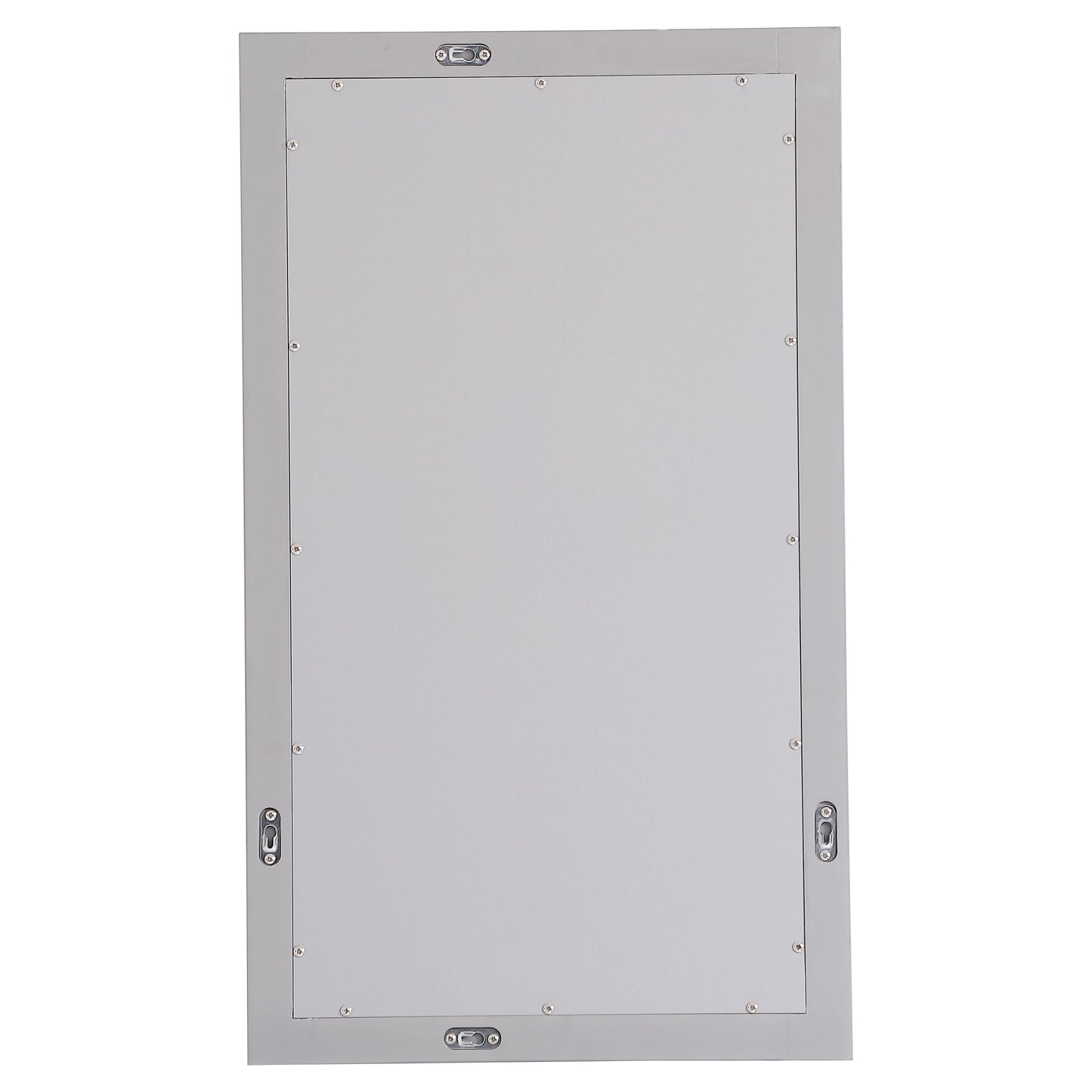 VM21832GR Aqua 18" x 32" Framed Rectangular Mirror in Grey