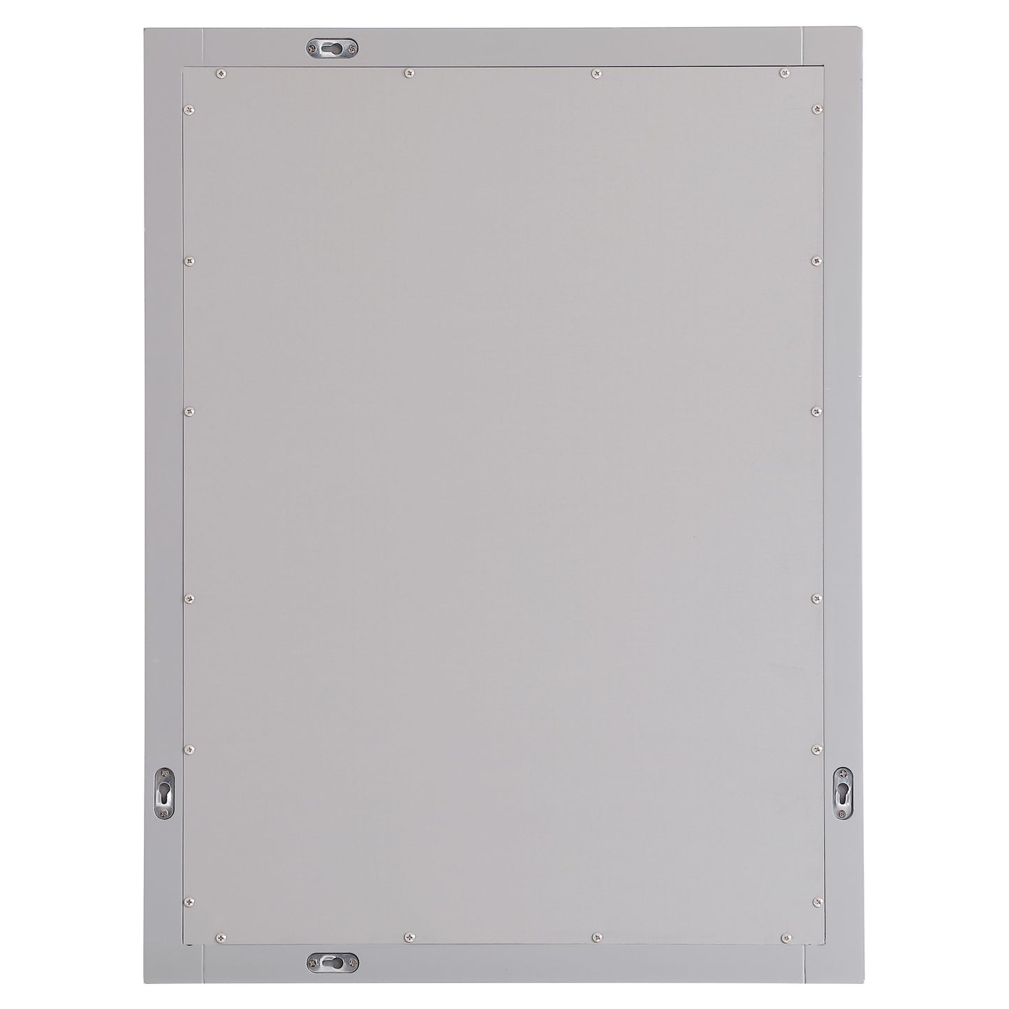 VM22432GR Aqua 24" x 32" Framed Rectangular Mirror in Grey