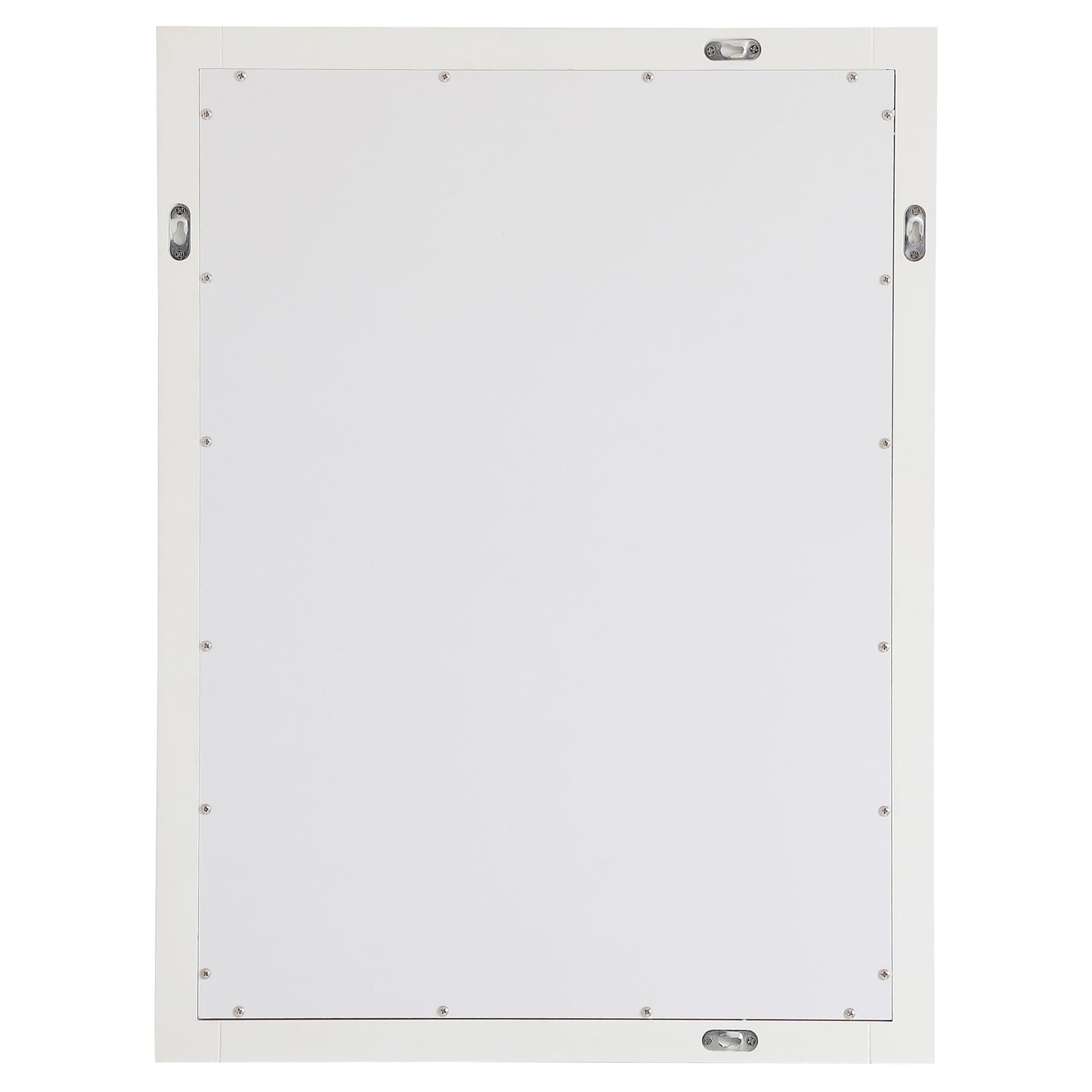 VM22432WH Aqua 24" x 32" Framed Rectangular Mirror in White