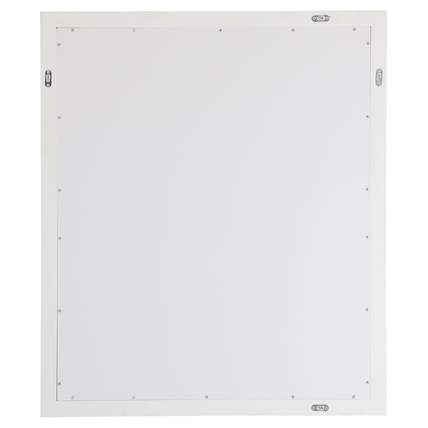 VM24236WH Aqua 42" x 36" Framed Rectangular Mirror in White