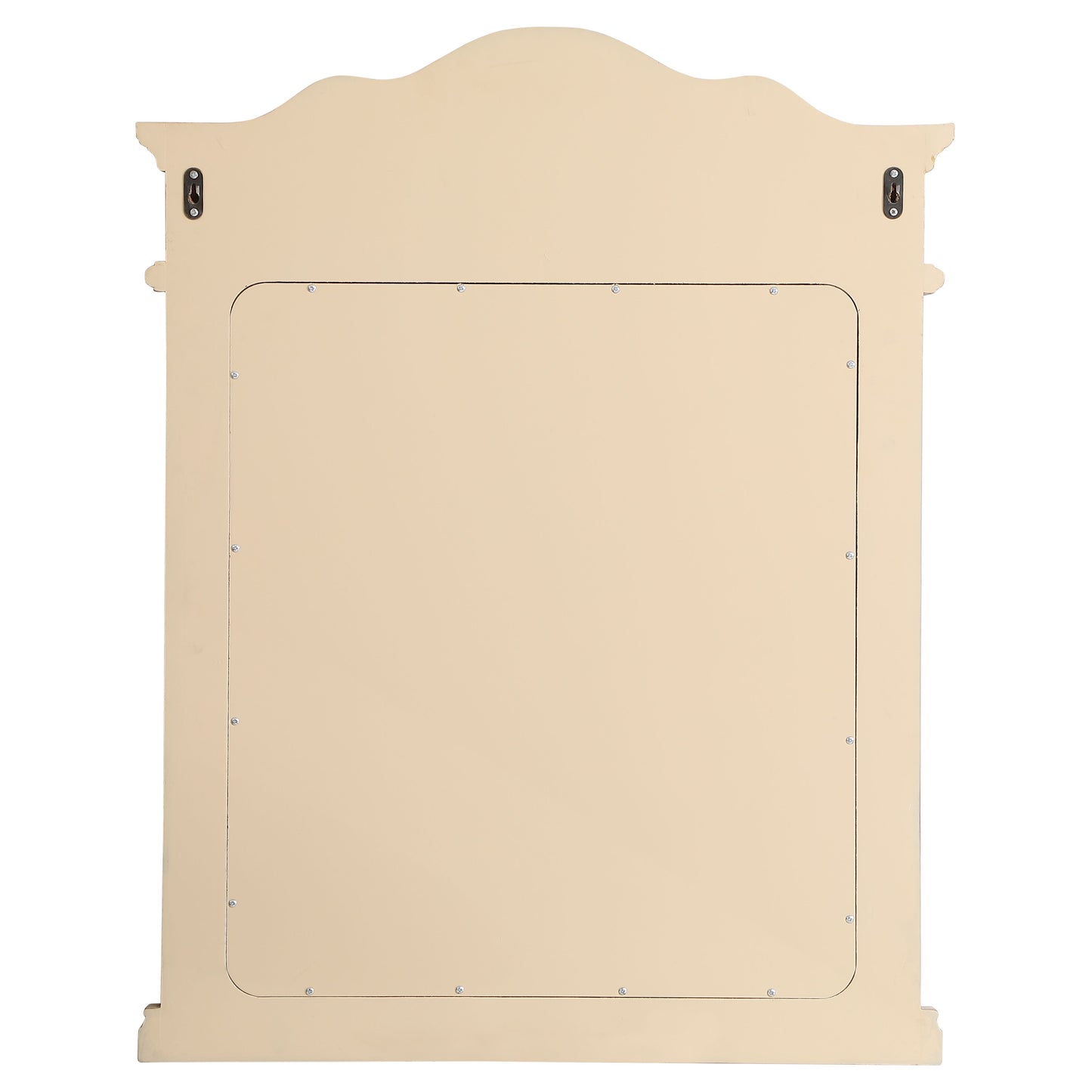 VM32836AB Danville 28" x 36" Wood Framed Decorative Mirror in Antique Beige