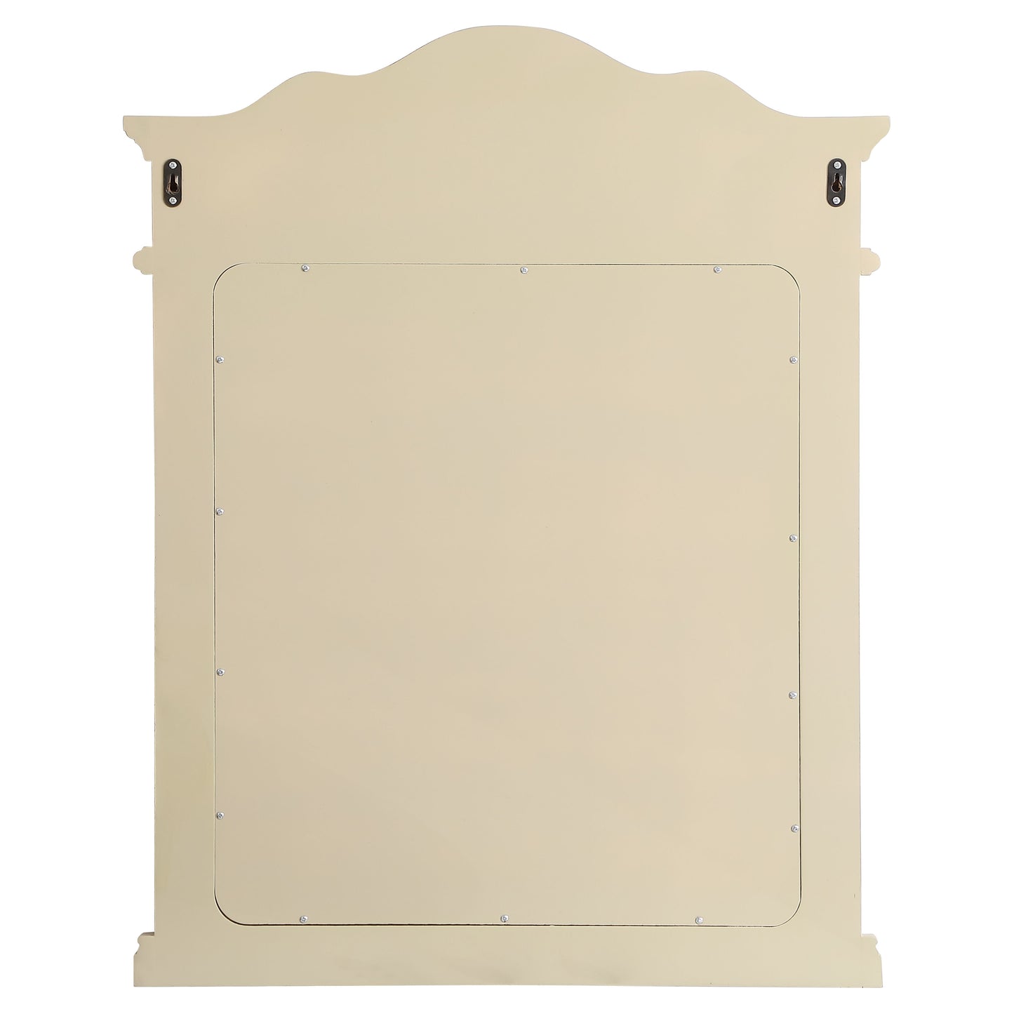 VM32836LT Danville 28" x 36" Wood Framed Decorative Mirror in Light Antique Beige