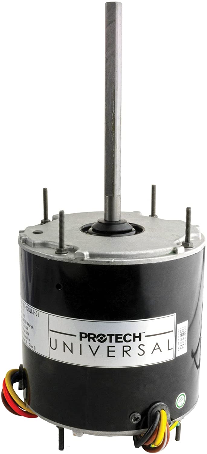 Rheem W51-12CJA1-01 - Universal Condenser Motor - 1/2 hp 208-230/1/60 (1075 rpm/1speed)