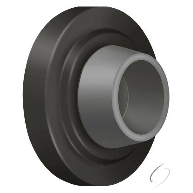 WB238U10B Concave Flush Bumper 2-3/8" Diameter; Oil Rubbed Bronze Finish