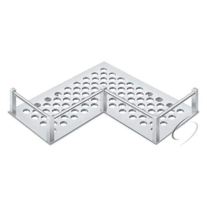 WBHeavy DutyUC9U26 Bathroom Basket Heavy Duty Universal Corner 9"; Bright Chrome Finish