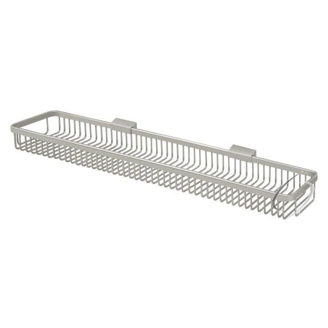 WBR2847U15 Wire Basket; 28 1/2" X 5" Rectangular; Satin Nickel Finish