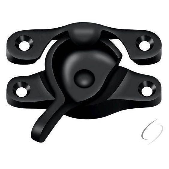 WL07U19 Window Sash Lock; 15/16" x 2-5/8"; Black Finish