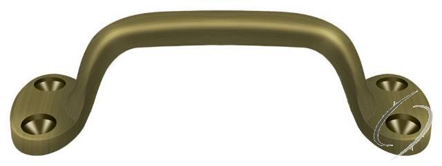 WP27U5 Pull; 6"; Antique Brass Finish