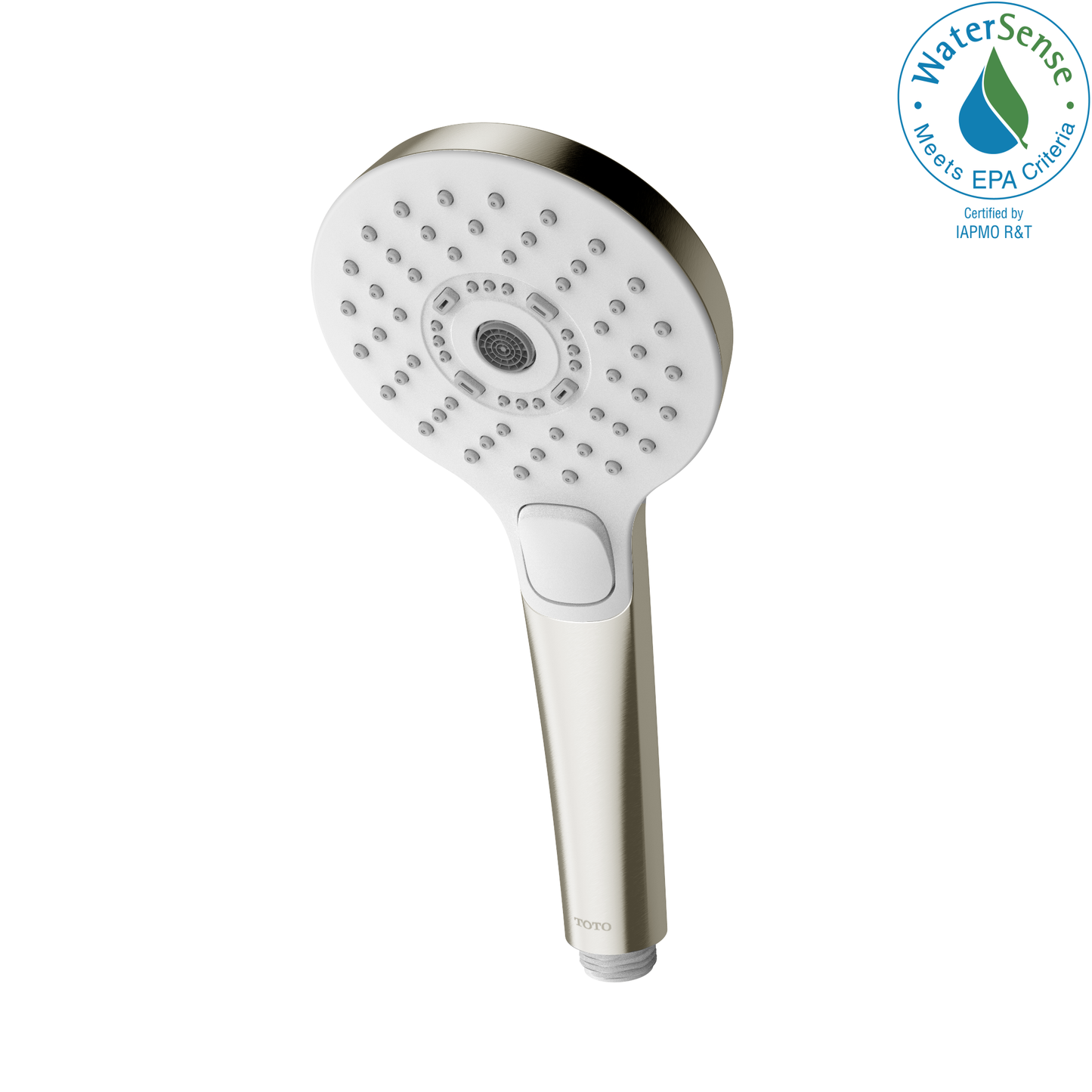 Toto TBW01011U4#BN - G Series Round Three Spray Modes Showerheads, Brushed Nickel
