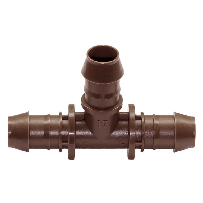 X36373 - XFFTEE - Barb Tee Adapter - 17mm x 17mm x 17mm
