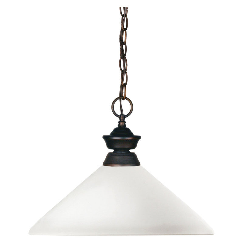 Z-Lite 100701-A - Shark 1 Light 14" Pendant