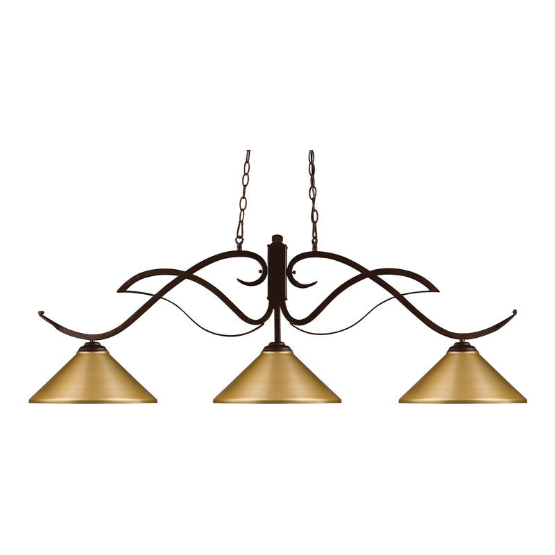 126-M - Phoenix 3 Light 52" Chandelier
