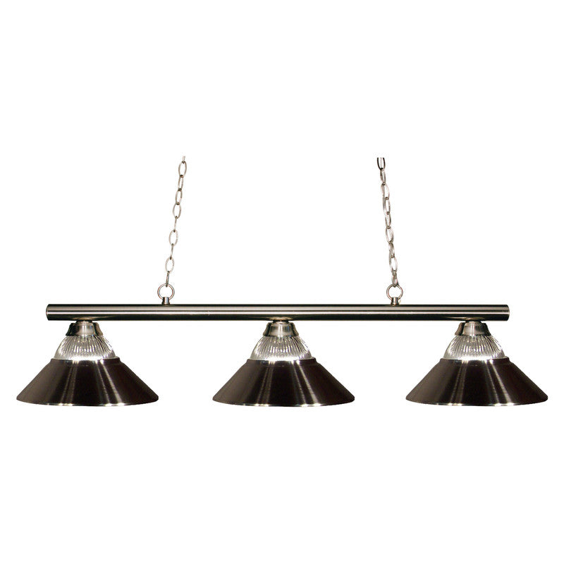 155-3-R - Sharp Shooter 3 Light 48" Chandelier