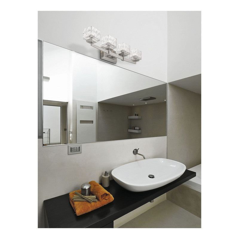 1927-4V-BN - Rubicon 4 Light 30" Vanity Light