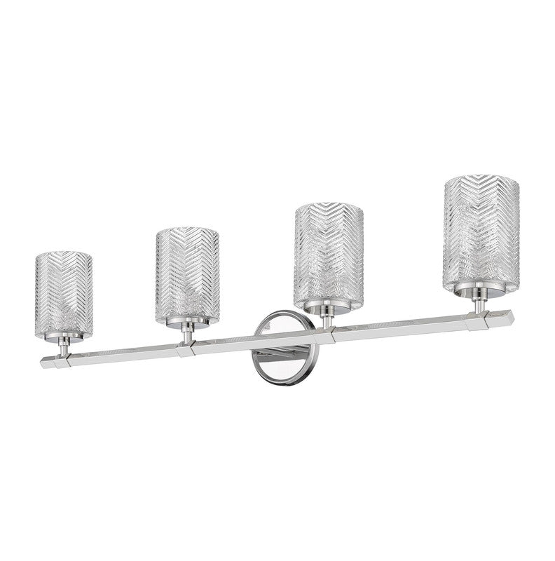 Z-Lite 1934-4V - Dover Street 4 Light 33" Vanity Light
