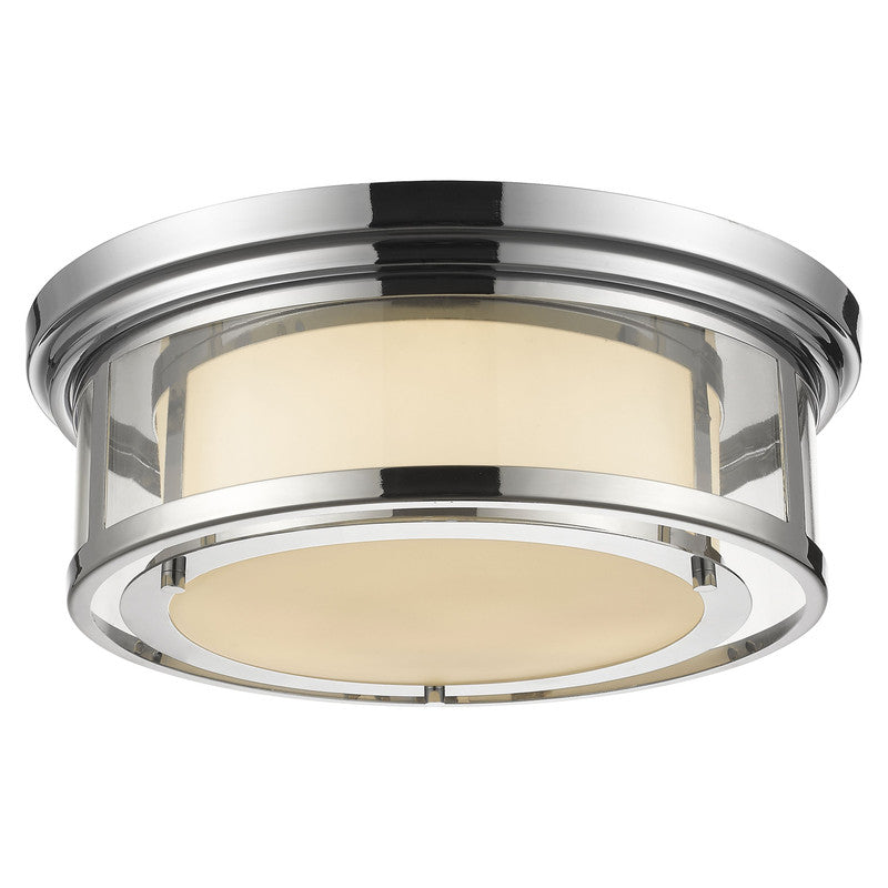 Z-Lite 2005F18 - Luna 3 Light 18" Flush Mount