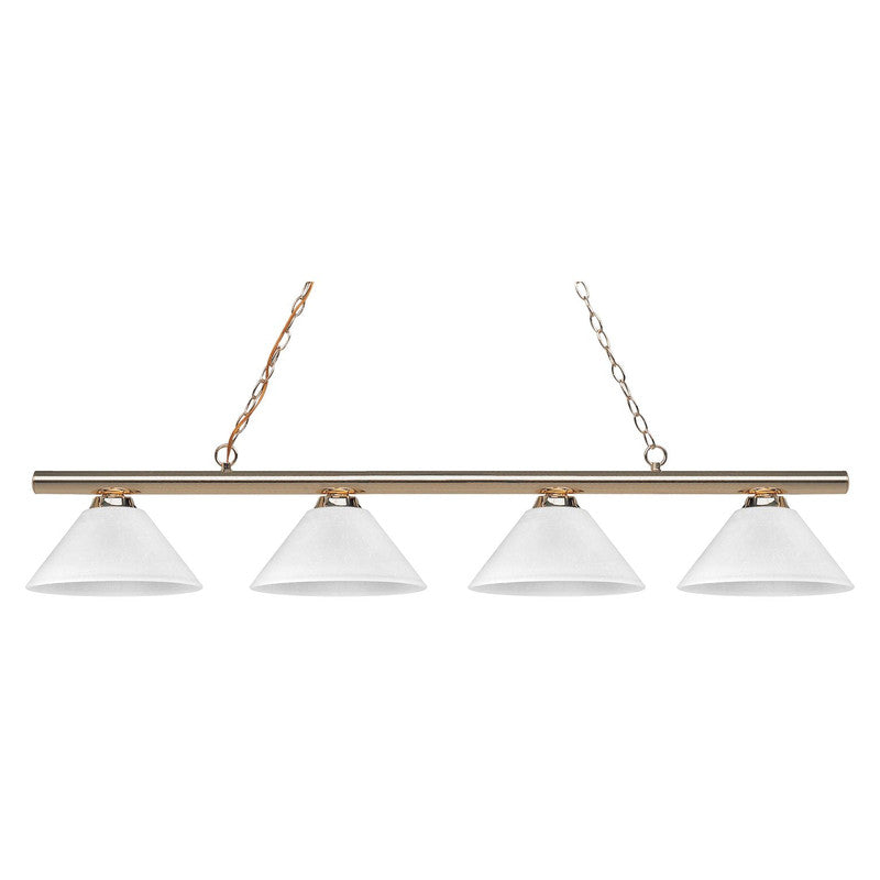 Z-Lite 24204-A - Sharp Shooter 4 Light 86" Chandelier