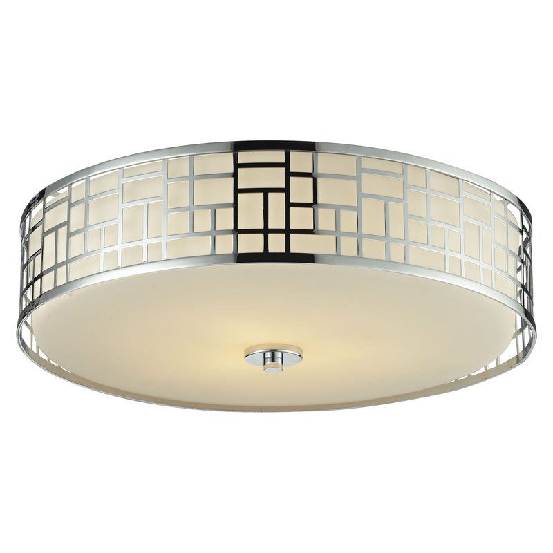 Z-Lite 328F20 - Elea 3 Light 21" Flush Mount