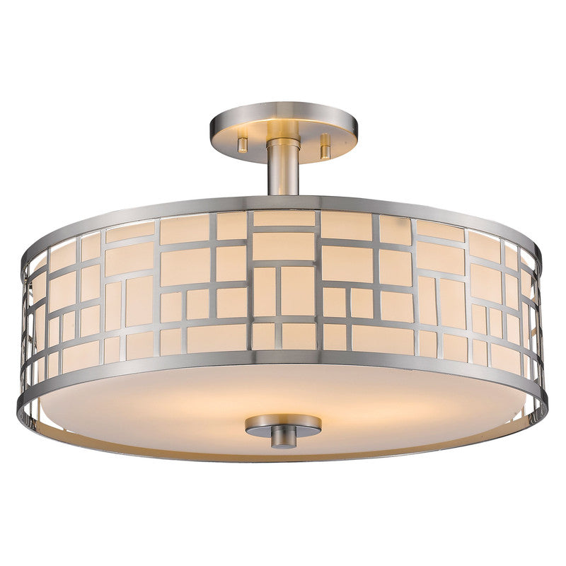 Z-Lite 328-SF16 - Elea 3 Light 16" Flush Mount