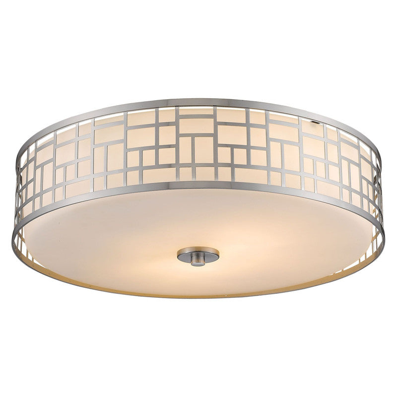 Z-Lite 328F20 - Elea 3 Light 21" Flush Mount