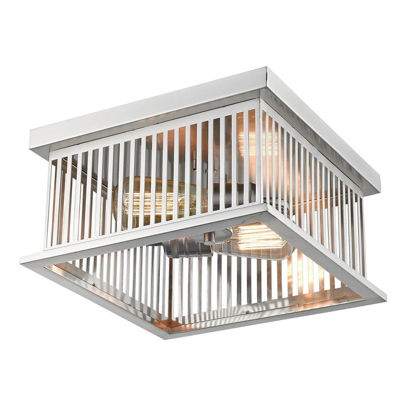 Z-Lite 333F2 - Camellia 2 Light 12" Flush Mount