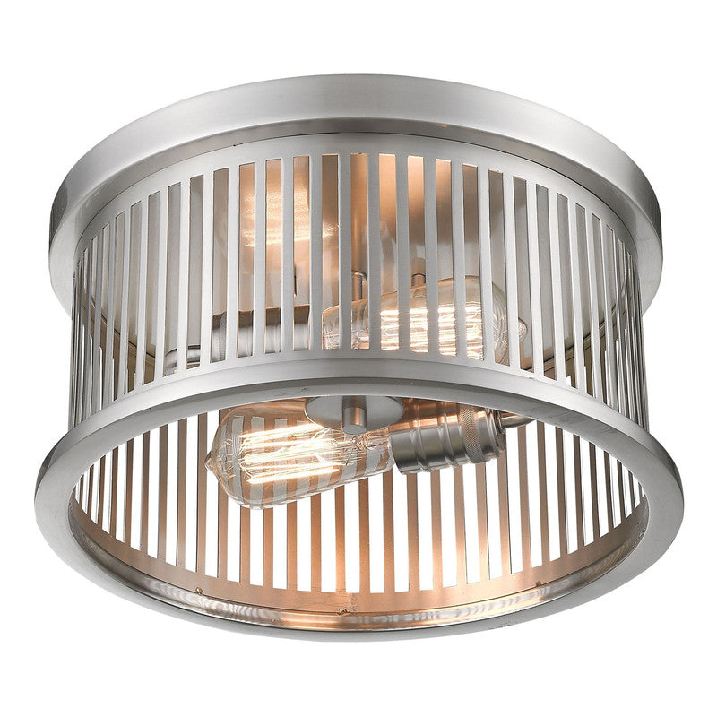Z-Lite 334F2 - Camellia 2 Light 13" Flush Mount