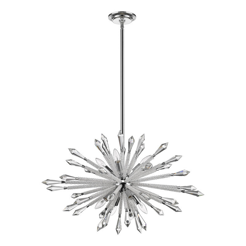 4002-8B - Soleia 8 Light 32" Chandelier