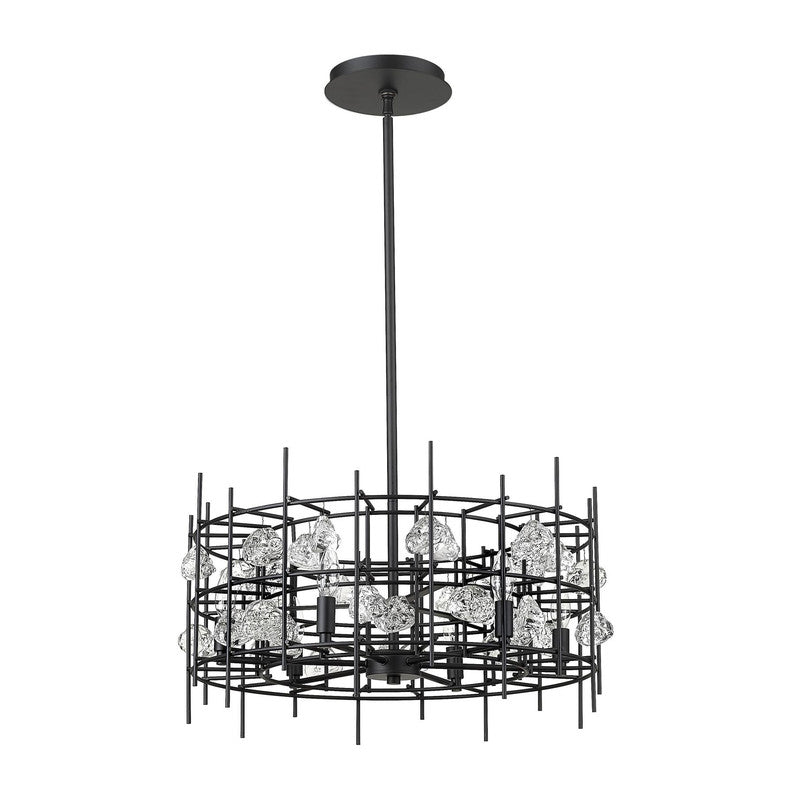 Z-Lite 4007-24 - Garroway 6 Light 24" Chandelier