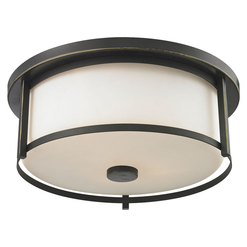 Z-Lite 412F16 - Savannah 3 Light 16" Flush Mount