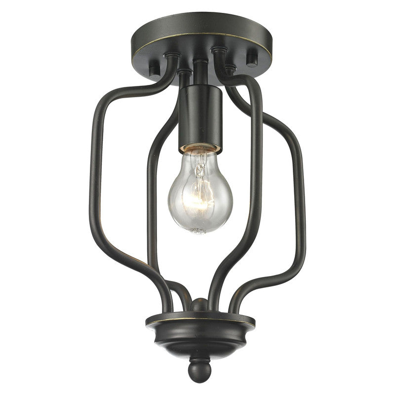 414-12 - Cardinal 1 Light 8" Flush Mount