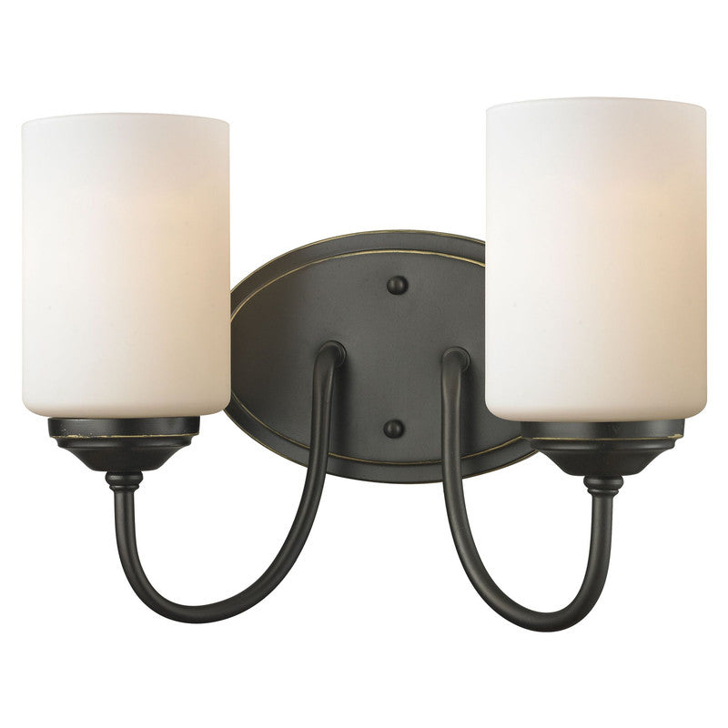 414-2V - Cardinal 2 Light 12" Vanity Light